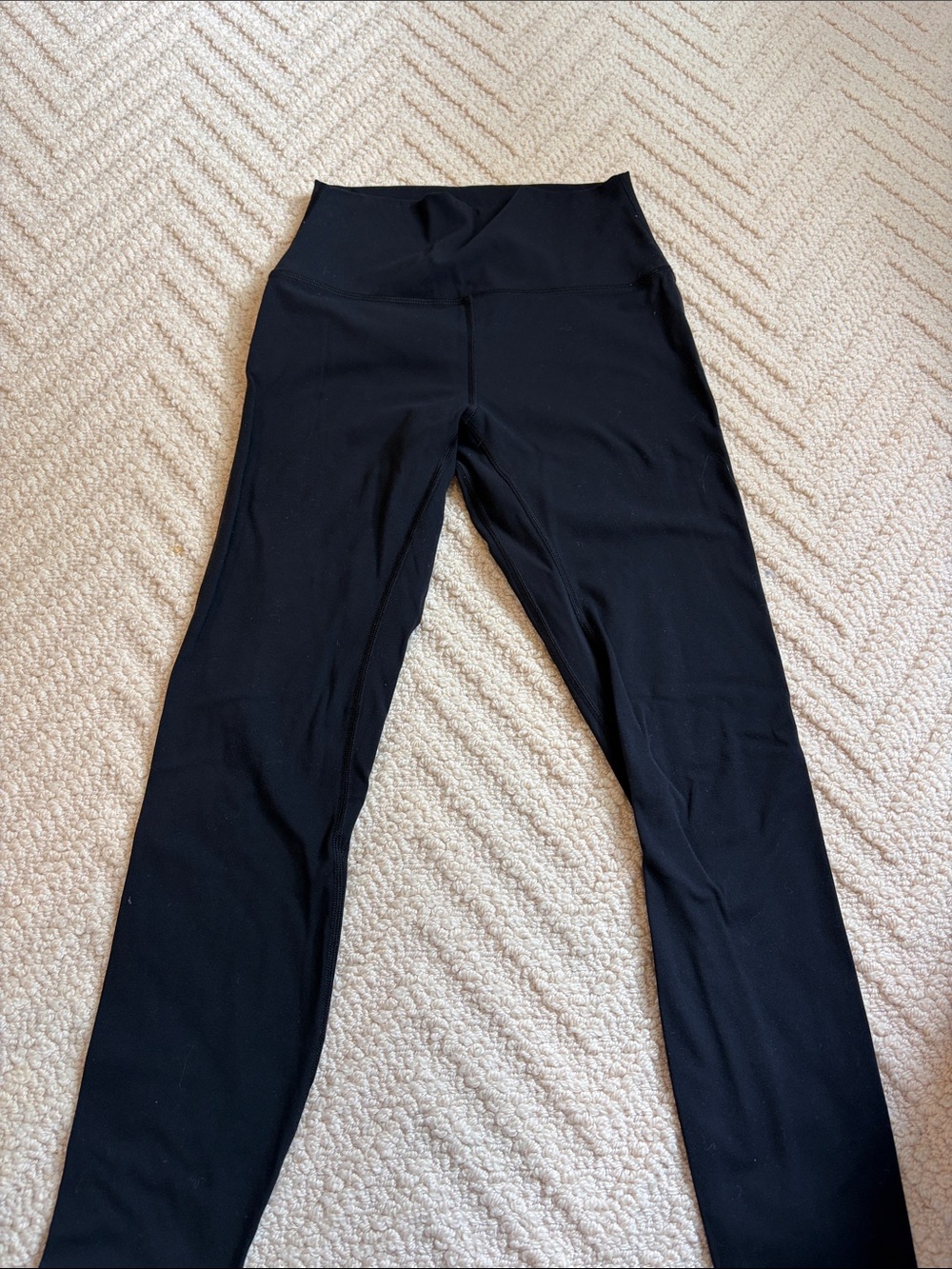 Black High-Waist Active Leggings